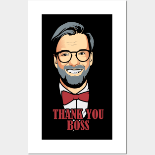 Thank You Jurgen Klopp Posters and Art